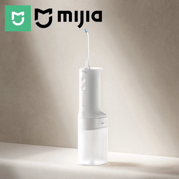MIJIA Electric Oral Irrigator2,IPX7 Waterproof Rating,200ML Water Tank,3 Frequency Conversion Modes,Water Flosser Dental