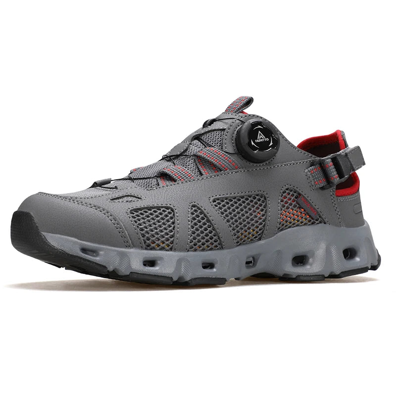 HUMTTO Mesh Woman Sneaker Quick Drying Wading Sandals Outdoor Hiking Shoes for Women Breathable Summer Aqua Shoe Beach Sneakers