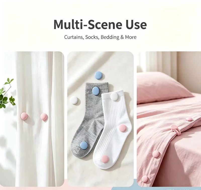 Skin-Friendly Anti-Slip Quilt Fastener Household Seamless Bed Sheet Cotton Cloth Nail Quilt Corner Cover for Comforter And Duvet