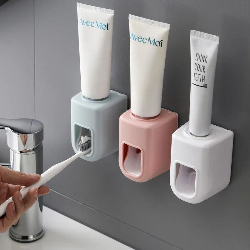 1pc automatic toothpaste dispenser, wall-mounted, toothpaste squeezer tooth, bathroom tool, bathroom accessories