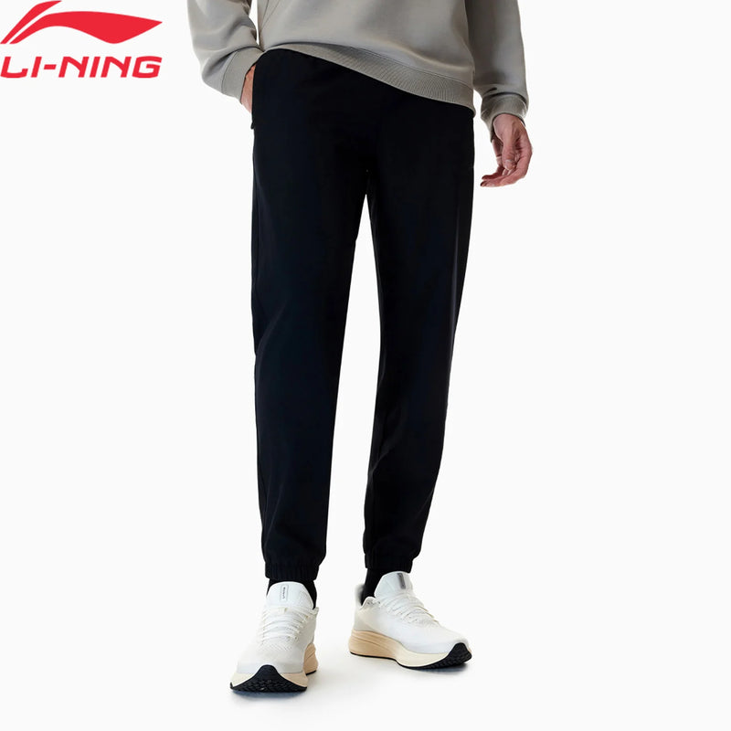 ខោហ្វឹកហាត់បុរស Li-Ning LN ស្ងួតលឿន 86% Polyester 14% Elastane ធម្មតា ទន់ ស្រួល ខ្យល់ចេញចូលបានល្អ AYKW295