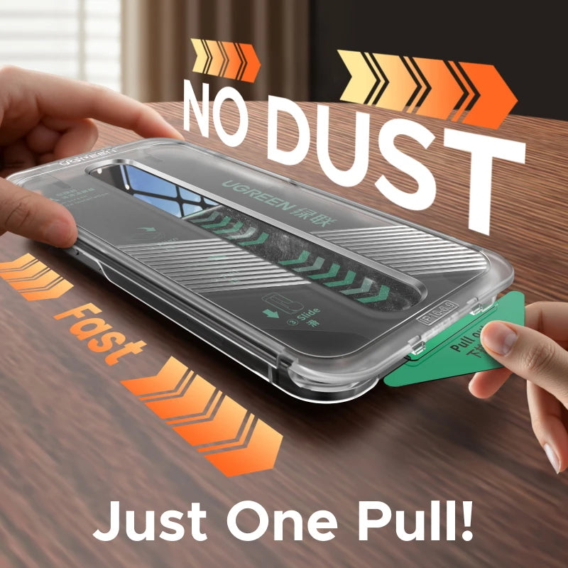 UGREEN 1/2 PCS Anti-Spy Glass for iPhone 17 Pro Max Screen Protector for iPhone 17 Air Privacy Screen Films