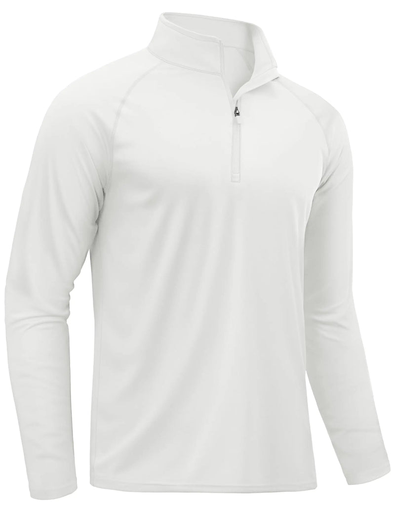 TACVASEN UPF50+ UV Protection T-Shirt Mens Lightweight Long Sleeve Quick Dry Fishing Shirt Outdoor Hiking Workout Rash Guards