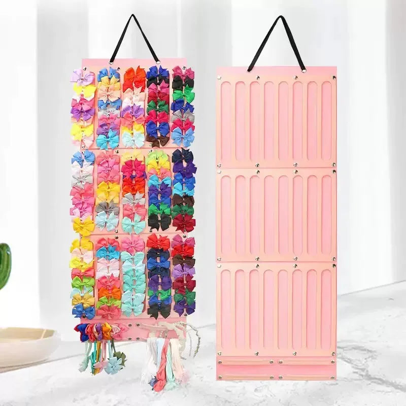 Children's Hair Accessories Storage Hanging Bag, Women's and Girls' Grabbing Clip, Felt Storage Rack, Felt Hair Clip Storage Rac