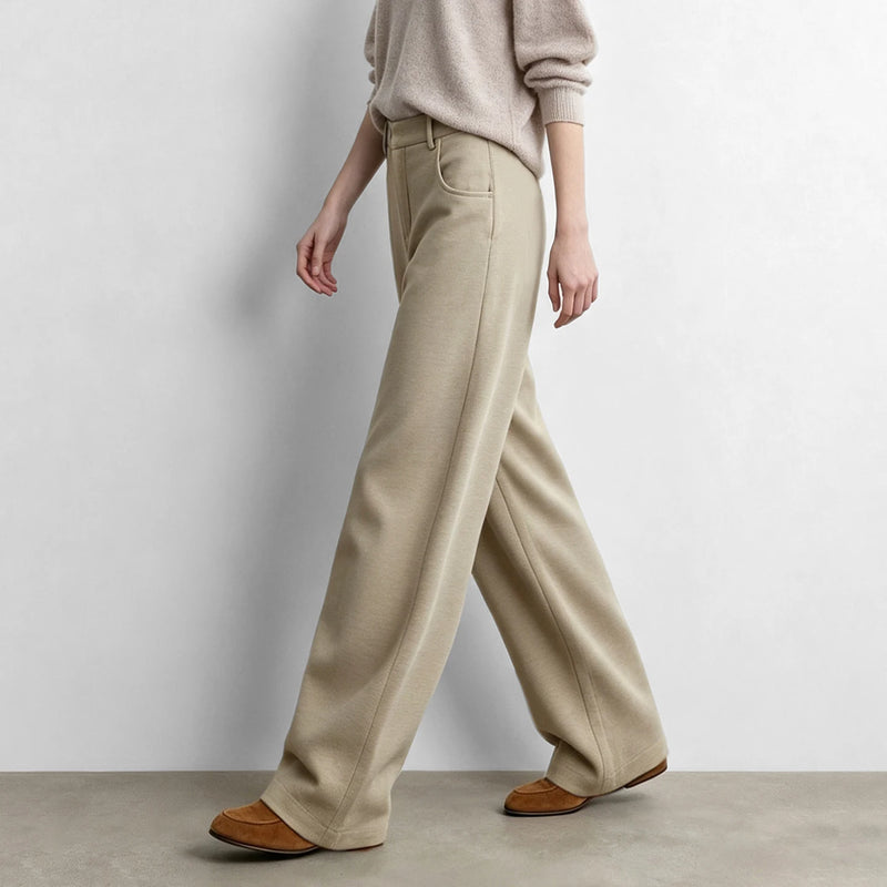 Amii Women's Curved Barrel Pants Loose Casual Commuter Vintage High Waist Trousers Winter 2026 New Capris Woman Clothes 12624013