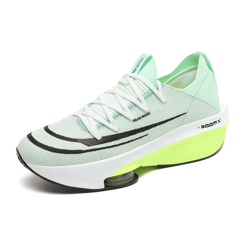 Men Women sneakers four seasons mesh breathable light Thick sole outdoor casual racing running shoes couples speed sports shoes