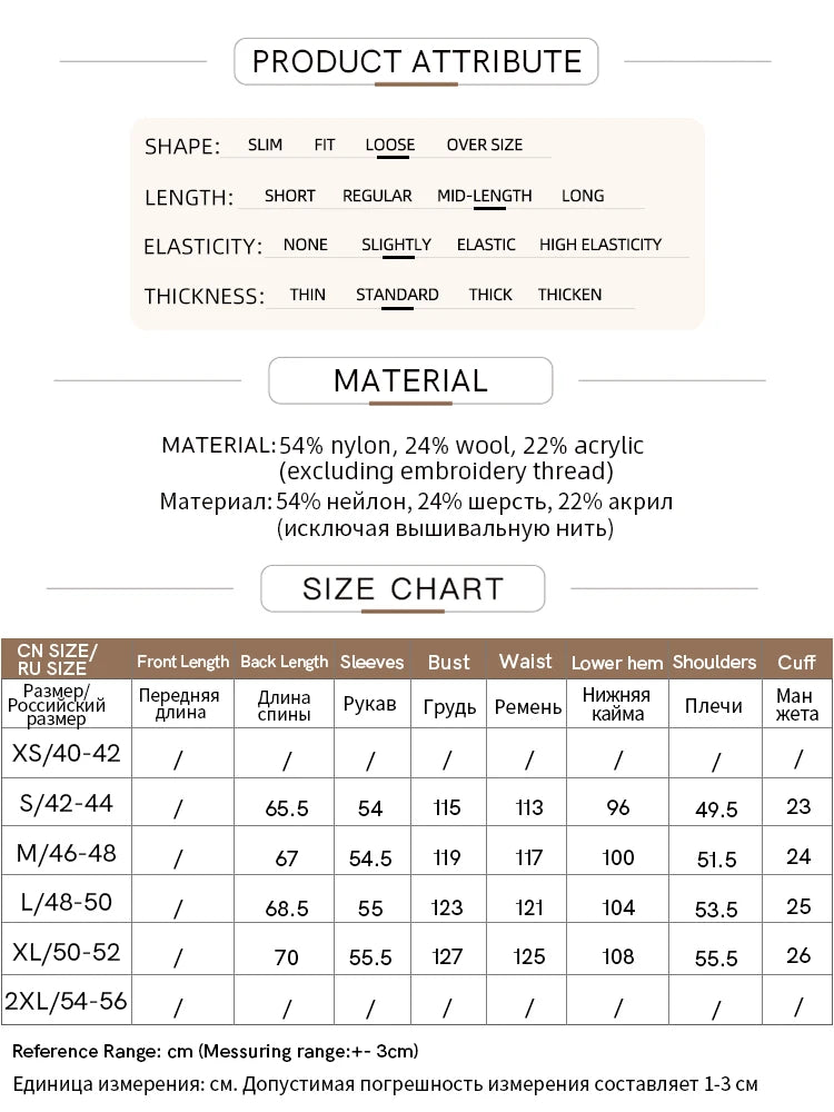 Amii Sweaters for Autumn Winter Women Clothing Cashmere Rose Embroidery Knit 2026 New Loose Long Sleeve Wool Sweater 12444269