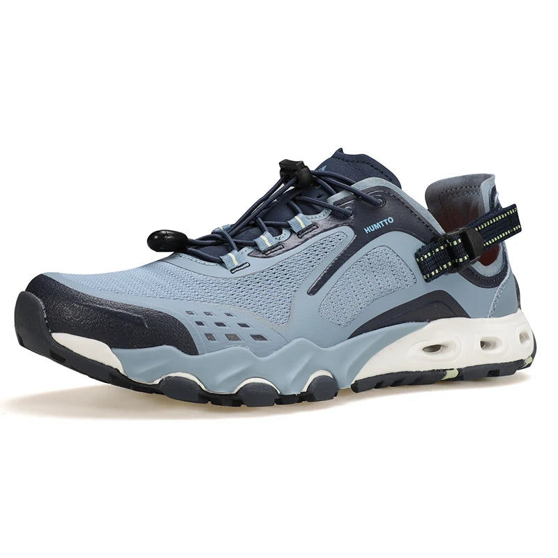 HUMTTO Barefoot Hiking Shoes Men's Summer Aqua Shoes Men Breathable Quick Drying Outdoor Sneakers Lightweight Beach Sandals Man