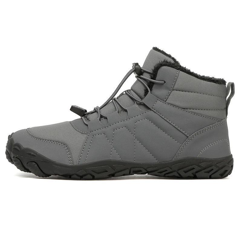 Winter Mens Ankle Snow Boots Men Plush Warm Shoes Unisex Snowboots Cotton Shoes Size 35-46 47 48 Dropshipping