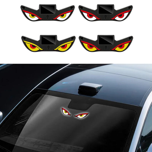 SEAMETAL Wireless Car Led Ambient Light Solar Powered Car Neon Light Suction Cup USB Rechargeable Atmosphere Lamp Car Accessorie