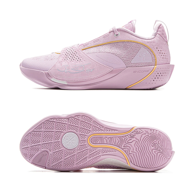 ស្បែកជើងបាល់បោះអាជីព Li-Ning សម្រាប់បុរស WADE ALL CITY 13 ENCORE BOOM Cushion LiNing Balanced Competition Sneakers ABAV043