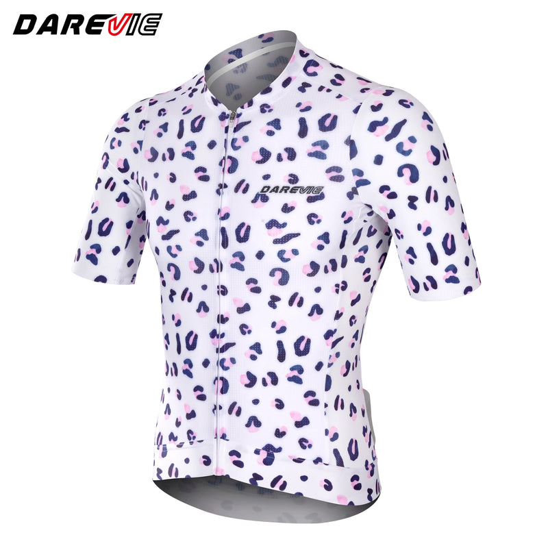 ឈុតសម្លៀកបំពាក់ជិះកង់ DAREVIE អាវជិះកង់បុរស Pro Level ធន់នឹងសំណើម ធន់នឹងការរអិល មានផាសុកភាព សំណាញ់ស្រាល ទន់