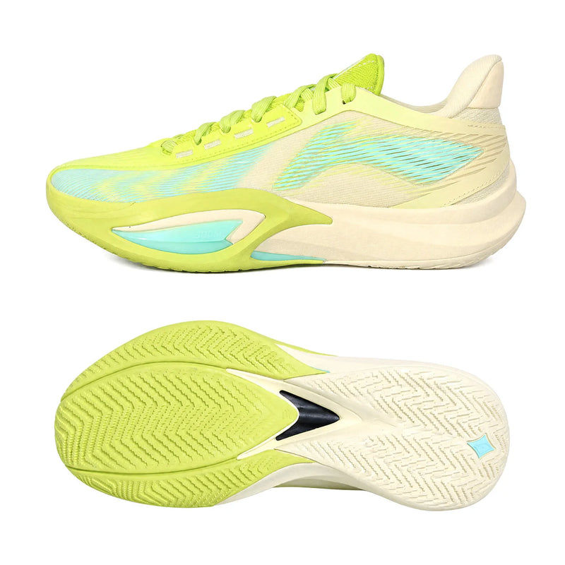 ស្បែកជើងបាល់បោះបុរស Li-Ning SHINING 3 V2 Court BOOM Cushion ទម្ងន់ស្រាល ស្រូបយកឆក់ ស្បែកជើងកីឡា LiNing ABPW017