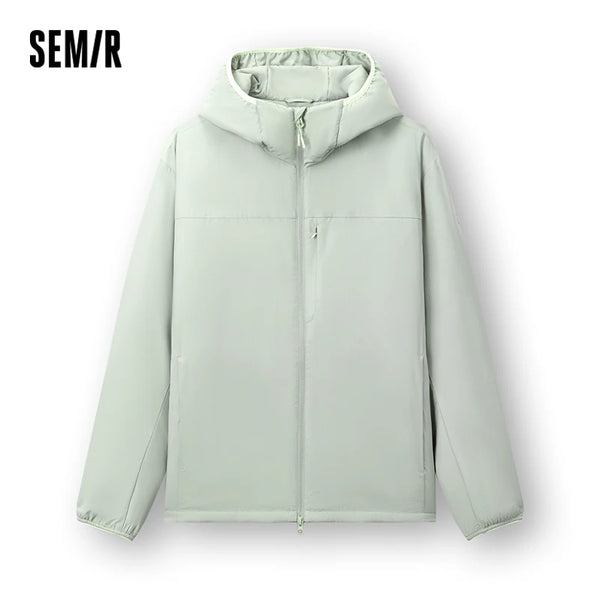 អាវក្រៅបុរស Semir ធ្វើពីរោមចៀមលាយទឹក 2026 ថ្មីសម្រាប់ពាក់ប្រចាំថ្ងៃរដូវរងា រចនាប័ទ្មធម្មតាសម្រាប់អាកាសធាតុត្រជាក់