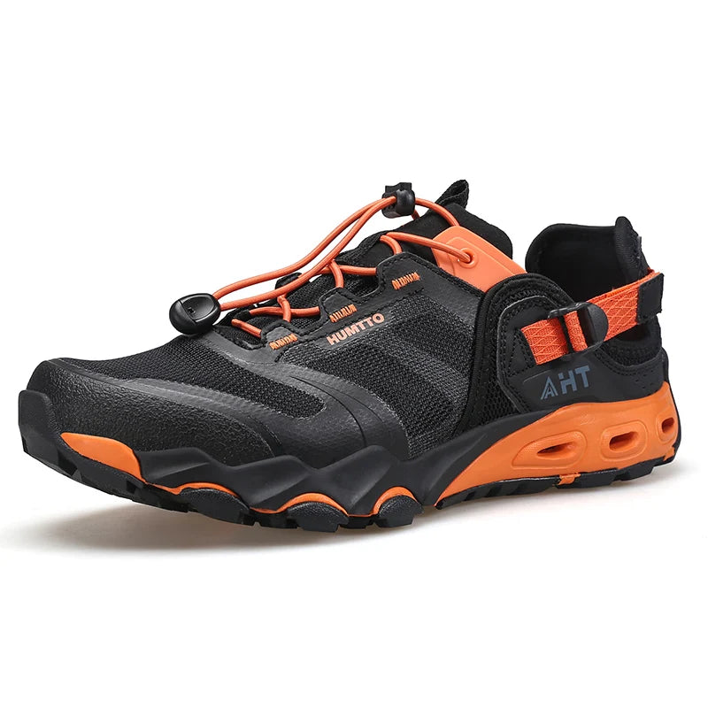 HUMTTO Outdoor Upstream Sneakers for Men Summer Beach Water Shoes Mens Breathable Sport Hiking Sandals Man Climbing Aqua Shoes