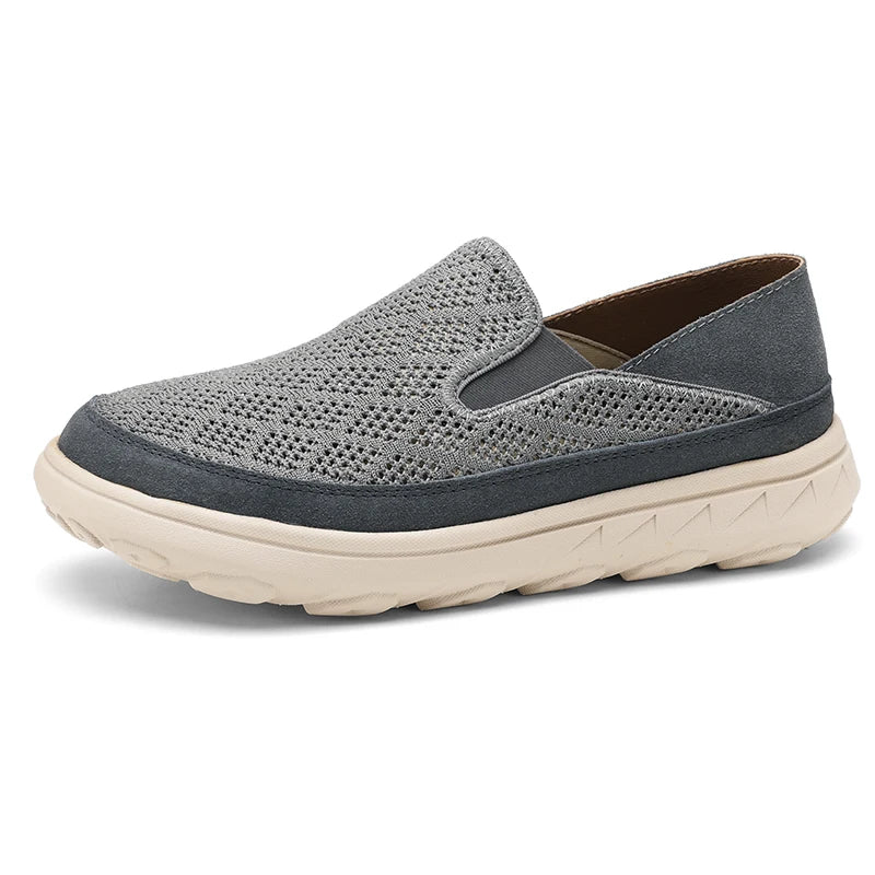 Summer Slip On Mesh Casual Shoes Men Breathable Lightweight Non Leather Shoes Size 38-47 Dropshipping