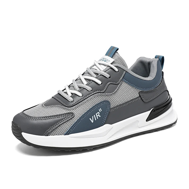 Men's shoes four seasons new breathable light soft sole mesh casual sports shoes outdoor running shoes fashion students sneakers