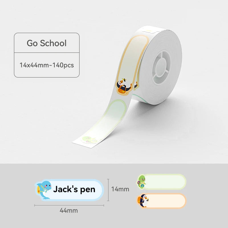 Niimbot Thermal Printer Labels 1 Roll of Self-adhesive Label Paper for D110 D11 D101 H1 H1S Bluetooth Label Maker