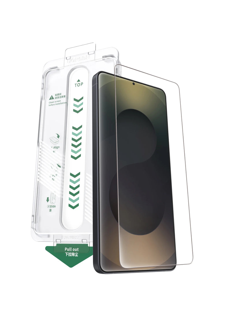 UGREEN 1 or 2PCS Auto Dust-free Glass Screen Protector for Samsung Galaxy S26 Ultra Glass Film S26 Ultra Protective Films 2026