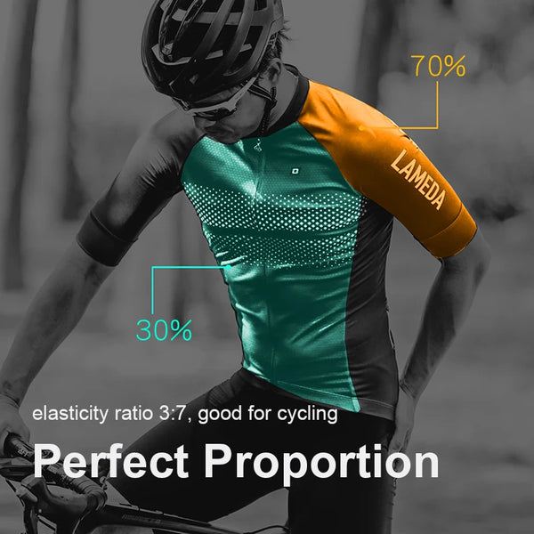 2023 Men's Cycling Short Sleeve for Men Summer Bike Riding Jersey Sportswear T-Shirts Male Dry Quick MTB Mountain Bike Clothing