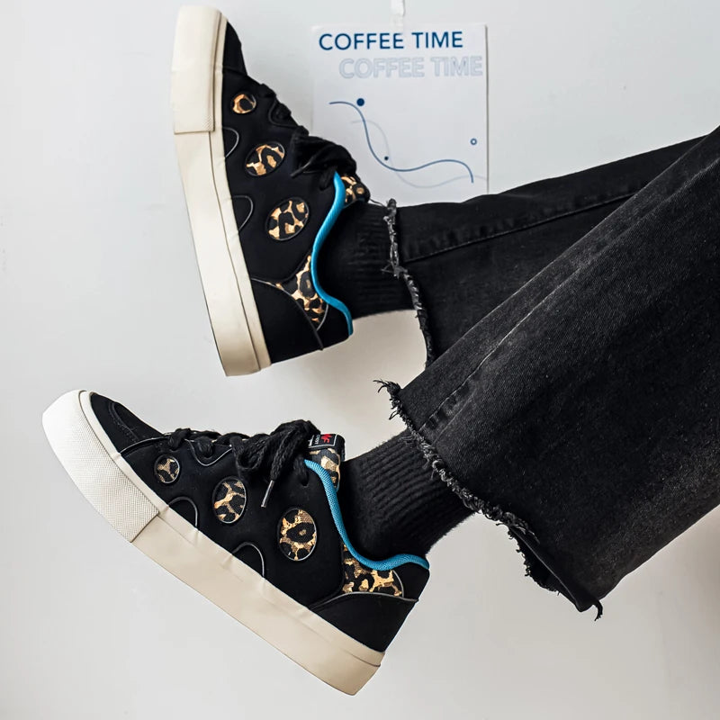 Men's canvas casual shoes four seasons breathable light soft-sole comfort bread shoes fashion outdoor walking sports board shoes