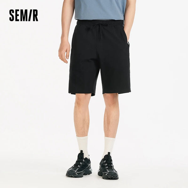 ខោខ្លីបុរស Semir ឆ្នាំ ២០២៦ ស្ទីលកីឡាប៉ាក់រលុងត្រង់ធម្មតាម៉ូដទន់ពាក់ប្រចាំថ្ងៃ