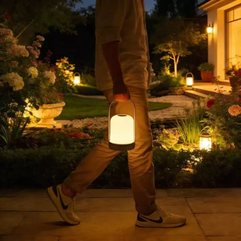 LED Portable Camping Lamp, Rechargeable Desk Lamp, Portable Touch Dimming Desk Lamp, Creative Small Desk Lamp