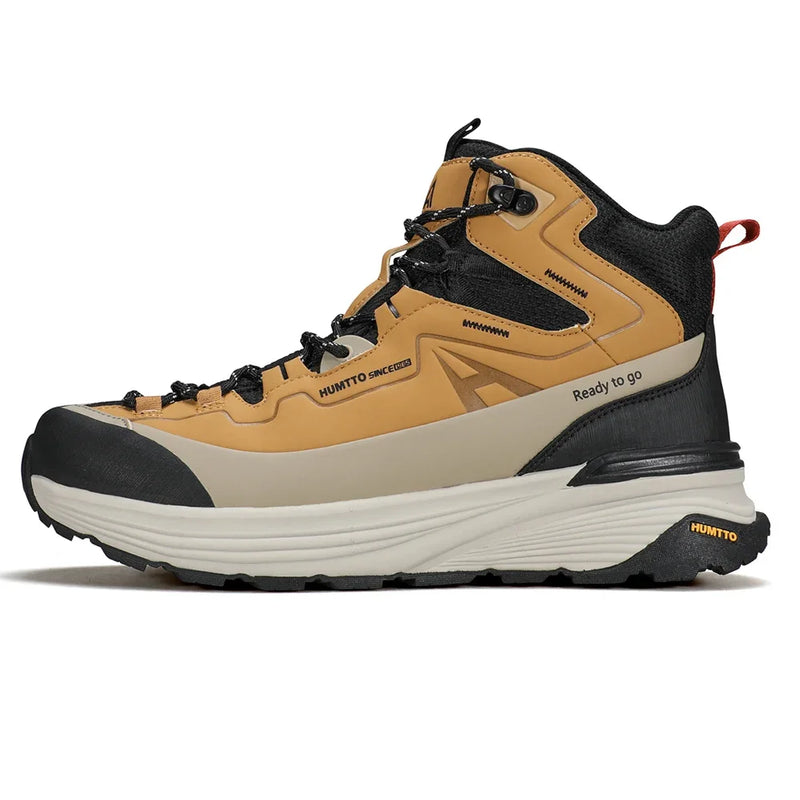 HUMTTO Winter Hiking Shoes Breathable Trekking Boots for Men Outdoor Camping Men's Sports Shoes Non-slip Safety Sneakers Man
