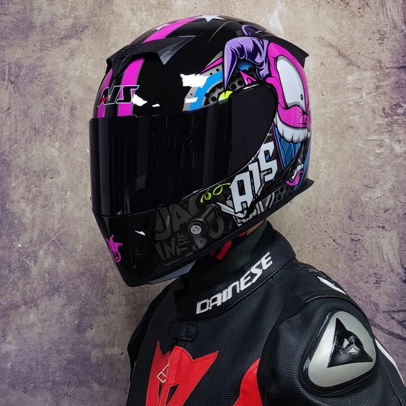 AIS helmet electric motorcycle hard hat full helmet four-season summer casque moto