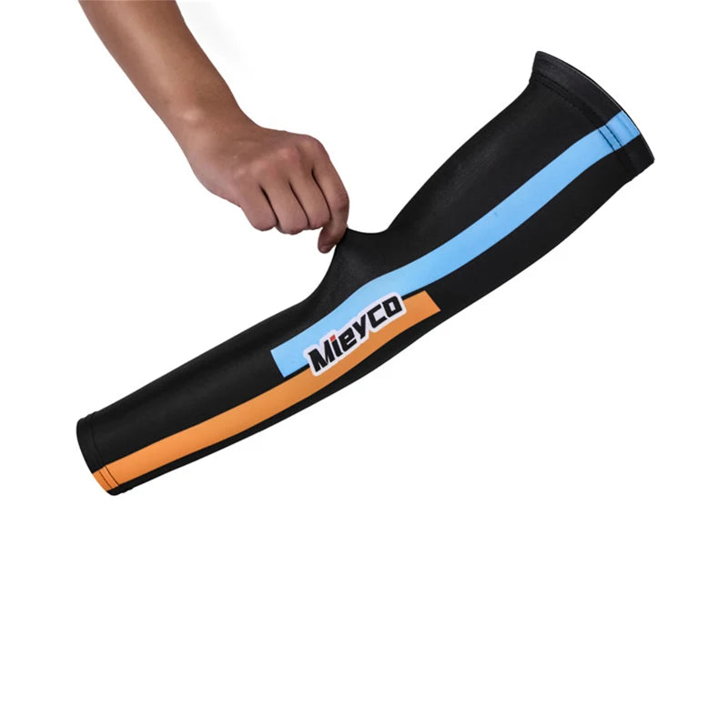 UV Protection Arm Sleeves for Men Women, Sun Protection Cycling Arm Cover, Breathable MTB Bicycle Running Sunscreen Arm Warmer C