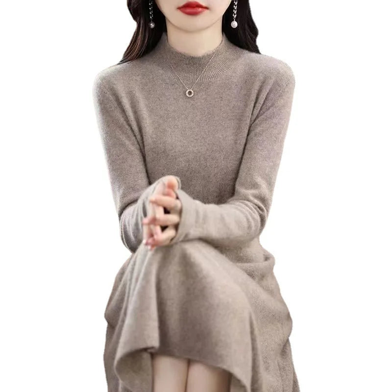 Ropa De Mujer New Pullover Dress Slim Elegant Knitwear Winter Clothes Woman Spring Autumn Woolen Ladies Sweaters & Jumpers