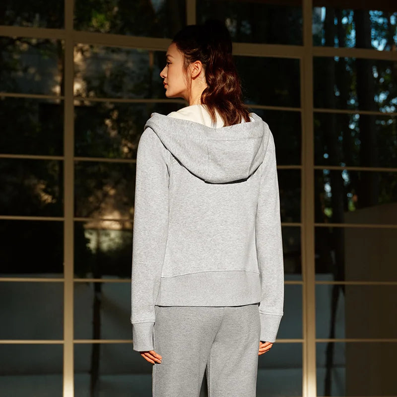 Semir Winter Jacket Women Raglan Sleeve Slim Fleece Lined 2026 New Slim Casual Jacket Women'S Cloth
