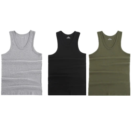 2026 New Men White Cotton Tank Top, Fitness Sexy Sleeveless Sport T-Shirt,Elegant Man Bottoming Tees Streetwear White Tanks Vest