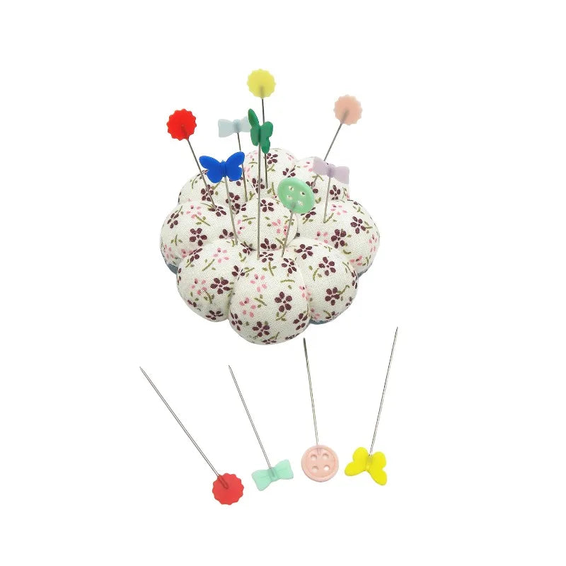 50pcs Clothing Tailor'S Hand Positioning Pins for Sewing,Cartoon Large Head Pins for Craft Sewing Additions,Embroidery Supplies