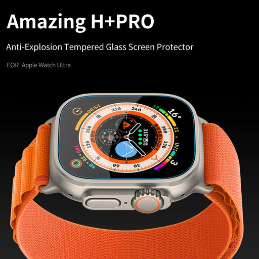 2pcs Tempered Glass for Apple Watch Ultra 49mm NILLKIN Amaing H+PRO 9H 0.2MM Super Thin Screen Protector Anti-Scratch