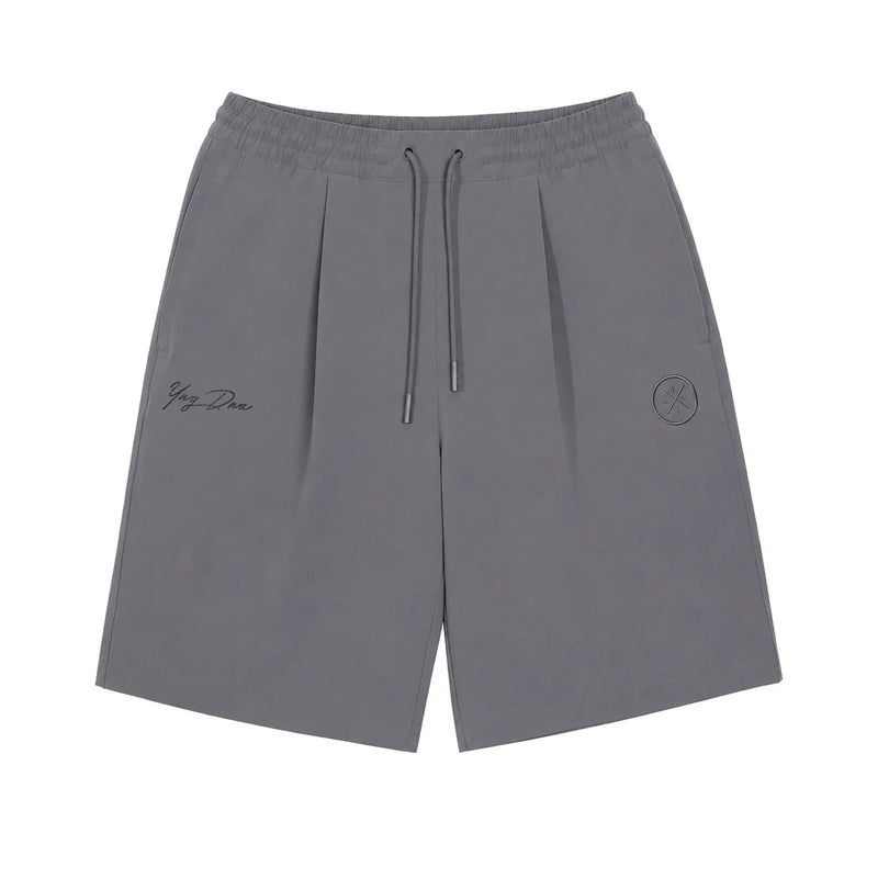 ខោខ្លីបុរស Li-Ning ធ្វើពីប៉ូលីអេស្ទ័រ ១០០% រលុង ចង្កេះអាចលៃតម្រូវបាន មានផាសុកភាព មានខ្យល់ចេញចូលបានល្អ ខោធម្មតា AKSW៥៥១