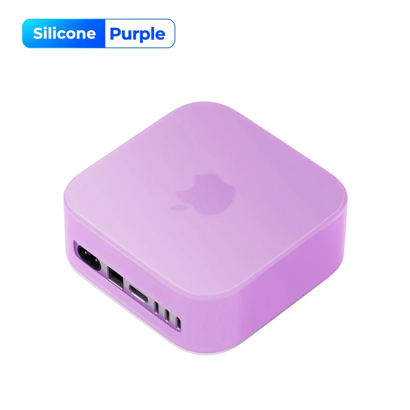 ORICO Mini Case for Mac Mini M4/M4 Pro is an easy-to-install  wear-resistant waterproof silicone case