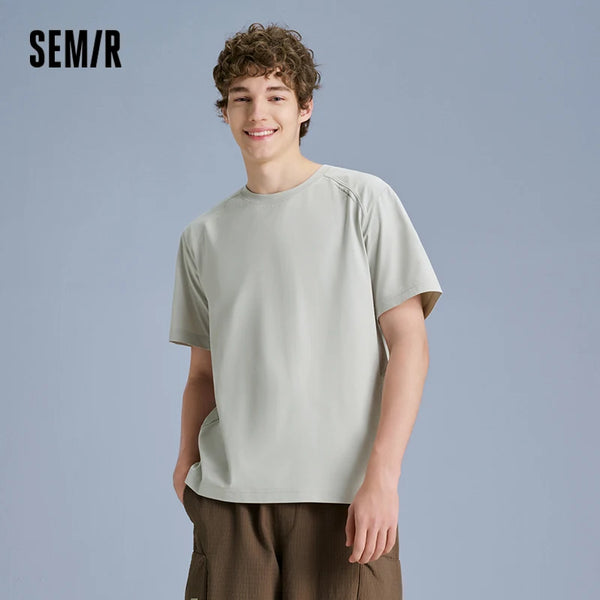 អាវយឺតបុរស Semir ឆ្នាំ ២០២៦ ស្រូបយកសំណើមបានលឿន DR ស្ទីលកីឡា អាវយឺតទន់ធម្មតាសម្រាប់ប្រើប្រាស់ប្រចាំថ្ងៃ