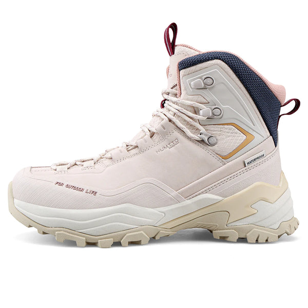 HUMTTO Luxury Designer Trekking Shoes for Woman Winter Hiking Boots Womens Breathable Non-slip Outdoor Mountain Camping Sneakers