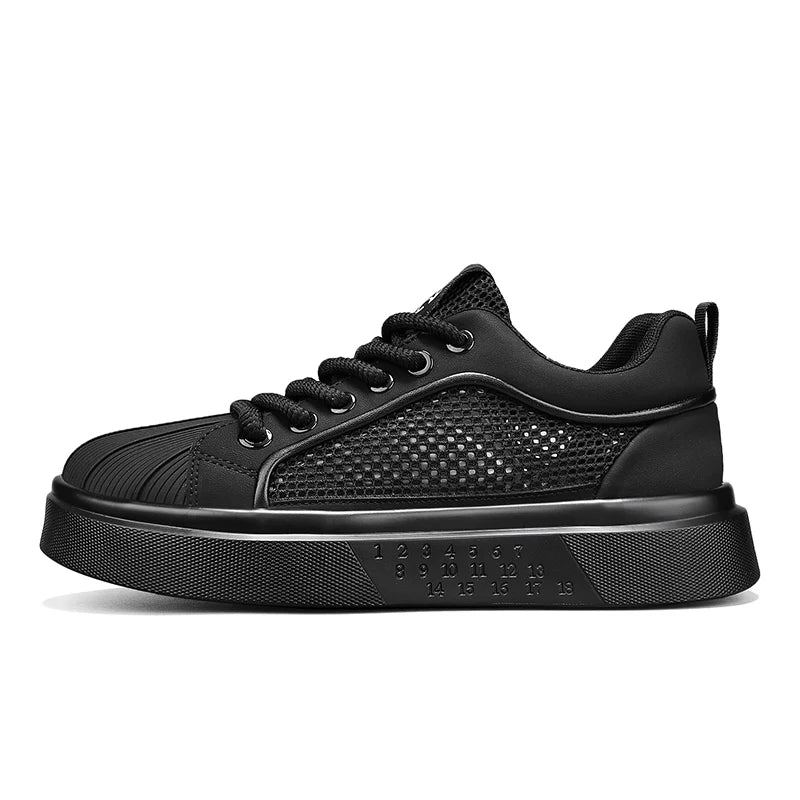 Men's breathable heighten casual shoes thick sole summer new comfort outdoor walking shoes Fashion youth Joker sports board shoe
