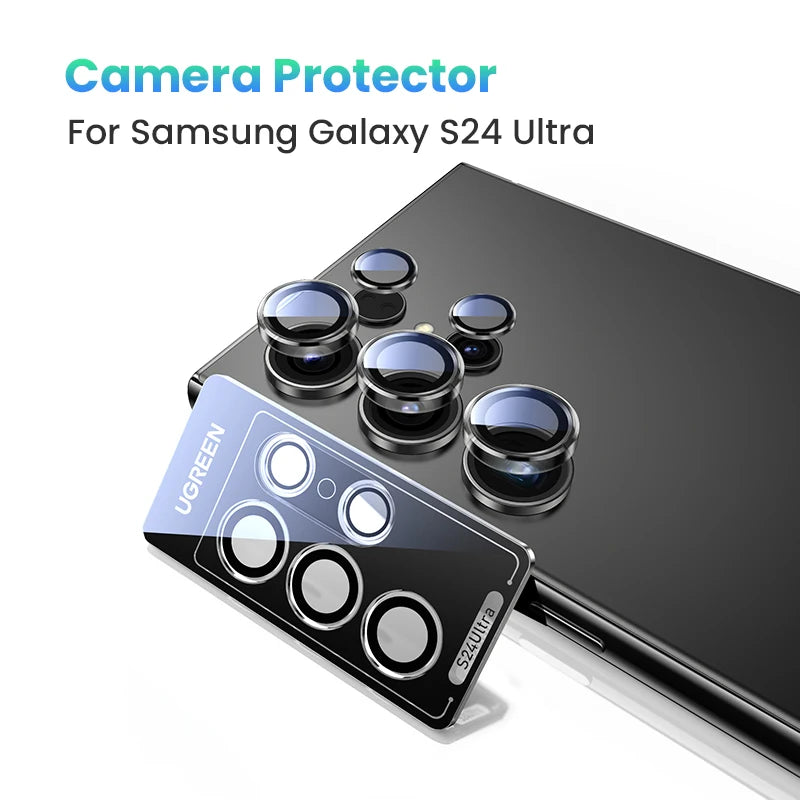 UGREEN Camera Lens Protector for Samsung Galaxy S26 S25 24 Ultra Full Lens Glass for Samsung S26 Ultra Protective Films