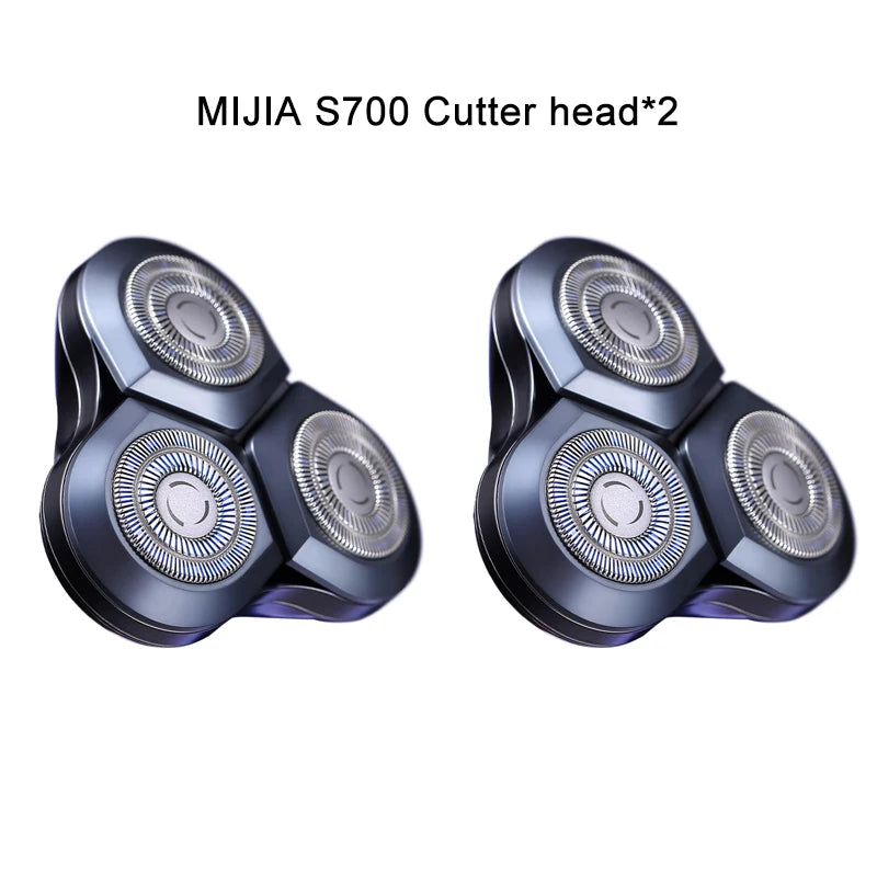MIJIA Original S700 Electric Shaving Razor Head For Dry Wet Shaving Machine Beard Trimmer Replacement Shaver Blade Parts