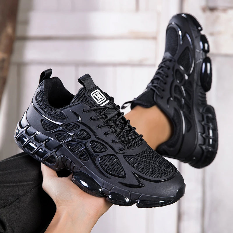 Mens Running Shoes 2026 New Trendy Breathe Cushioning Wear-resistant Multi-Color Daily Sports Casual Sneakers for Men