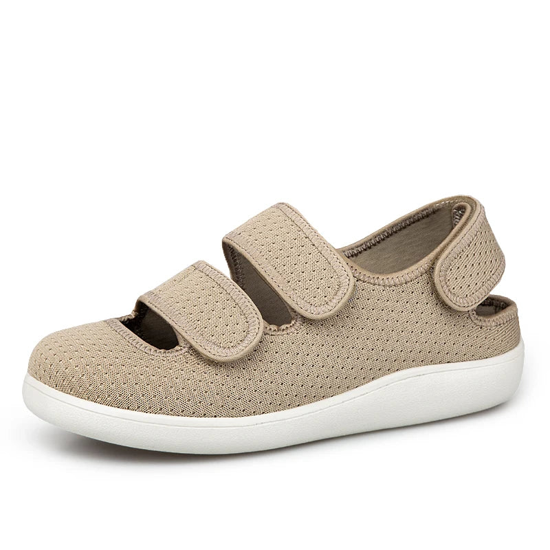 Men's Wide Toe Sandals Diabetic Shoes Hook & Loop Designs Lightweight Breathable for Swollen Feet with Arch Support Sandals