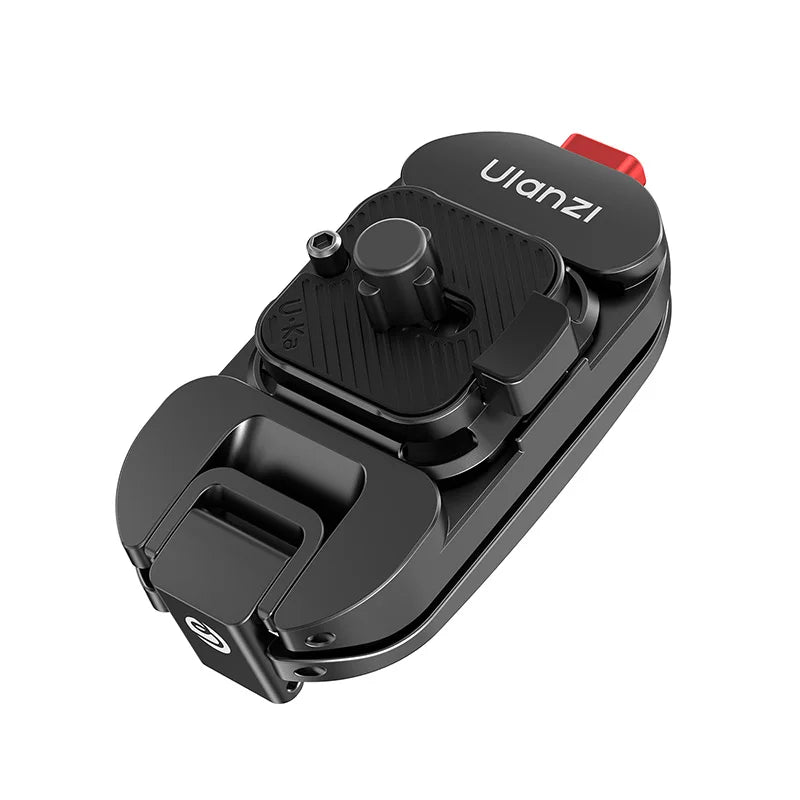 ខ្សែស្ពាយ Ulanzi UKA13 Uka Backpack Strap Mount II ម៉ោនដោះរហ័សសម្រាប់ Canon សម្រាប់ Sony សម្រាប់ Nikon សម្រាប់ DJI Pocket DSLR គ្រឿងបន្លាស់កាមេរ៉ា