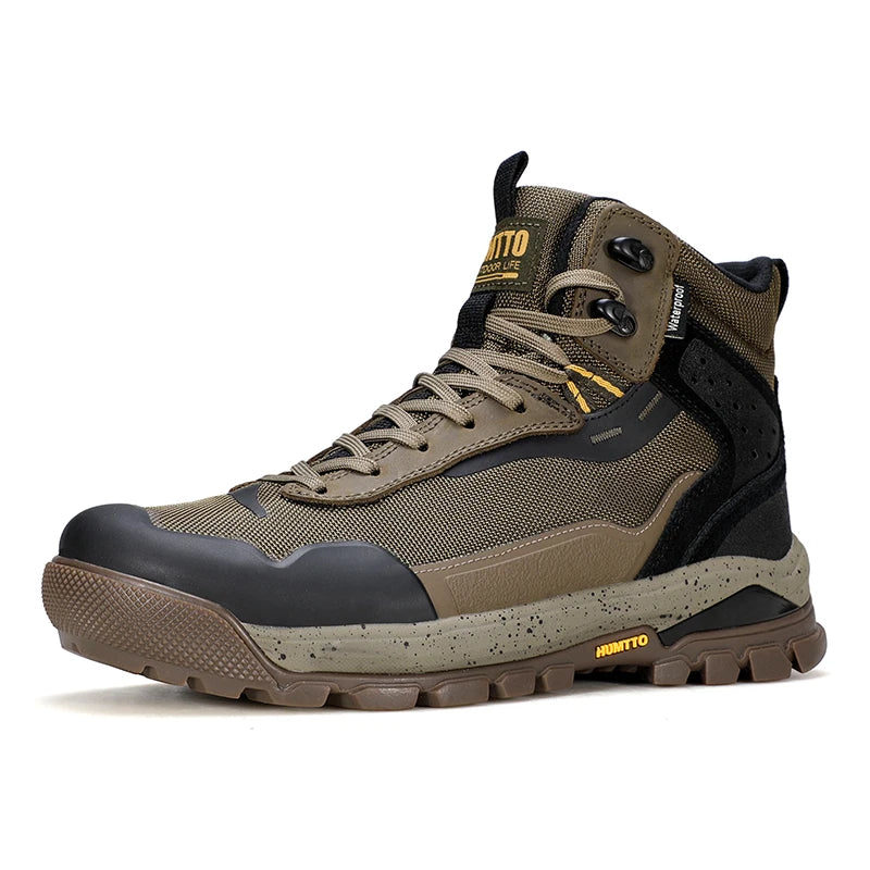 HUMTTO Hiking Shoes Men Breathable Sneakers for Man Outdoors Walking Sneaker Designers Men's Sports Shoe Non-slip Trekking Boots