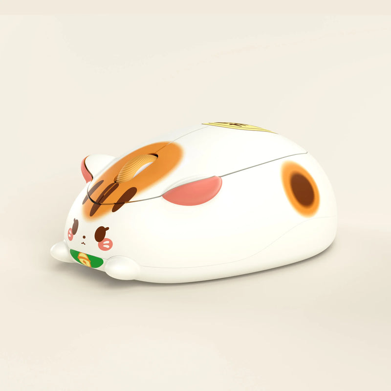 Akko Cute 2.4g/Bluetooth Wireless Mouse Cat Theme Designed Ergonomic 3200 DPI Kawaii Mice Kid Gifts For Gaming Office PC Laptop