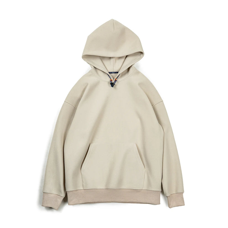 Maden New American Casual Heavy Hoodies Sweatshirt Cleanfit Silhouette Loose Pullover Outdoor Oversize Thermal Tops men's autumn