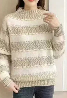 Thick Warm Student Sweater Tops New Turtleneck Winter Pullover Women's Jumper Spring Autumn Female Clothing Pulls Knitwear
