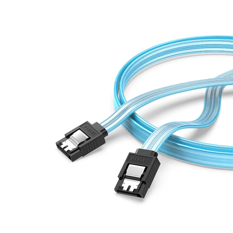 ORICO SATA 6Gbps HDD Data Cable with Locking Latch SATA HDD Splitter Cable 1/3/4/5/6 Ports for SATA HDD SSD CD Driver Server